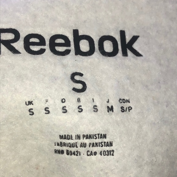 Reebok Zipup - Picture 2 of 2